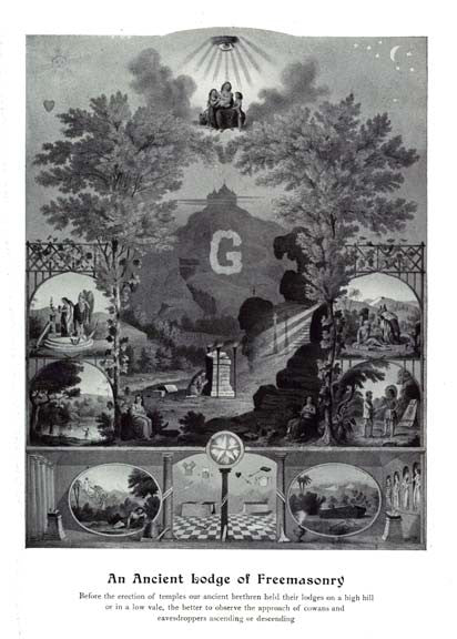 Ancient Lodge of Freemasonry Art Print