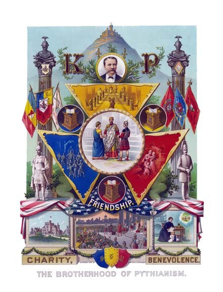 Brotherhood of Pythianism Chart Art Print — Knights of Pythias