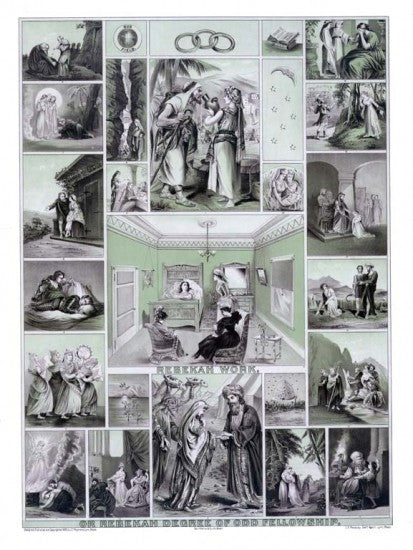 Rebekah Degree Odd Fellows Art Print