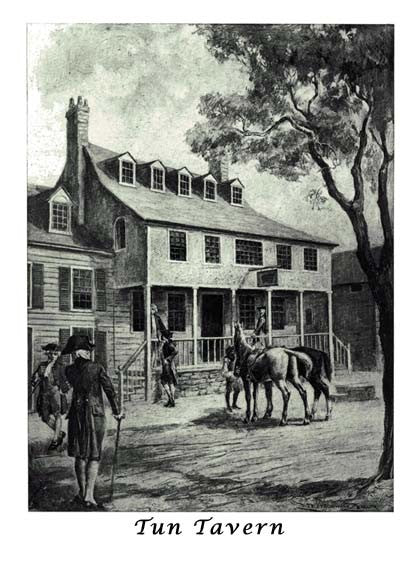 Tun Tavern U.S. Marines Art Print — Version 1 — 12x18